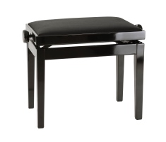 Piano Bench Adjustable Height X-Style Padded Seat Black 14065.000.55 K/&M Stands 14065 Keyboard
