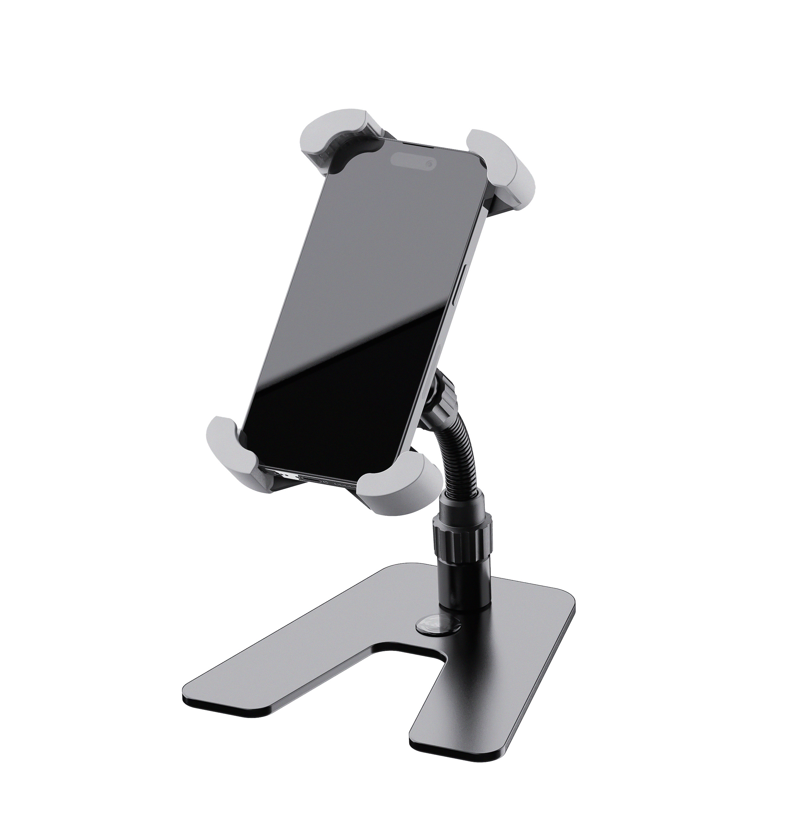 Desktop smartphone stand